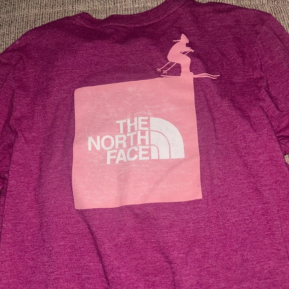 The North Face Magenta Long Sleeve Shirt - Picture 7 of 7